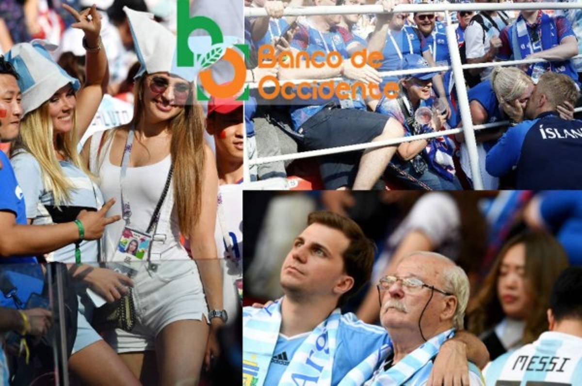CURIOSAS: La celebración de Islandia con sus mujeres e hinchas y la tristeza de los argentinos