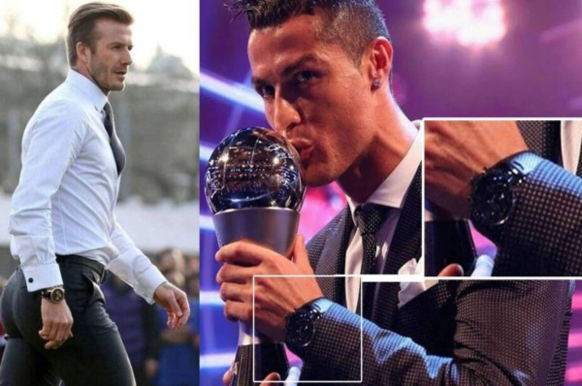 Beckham, CR7 y los pequeños lujos en relojes de los famosos