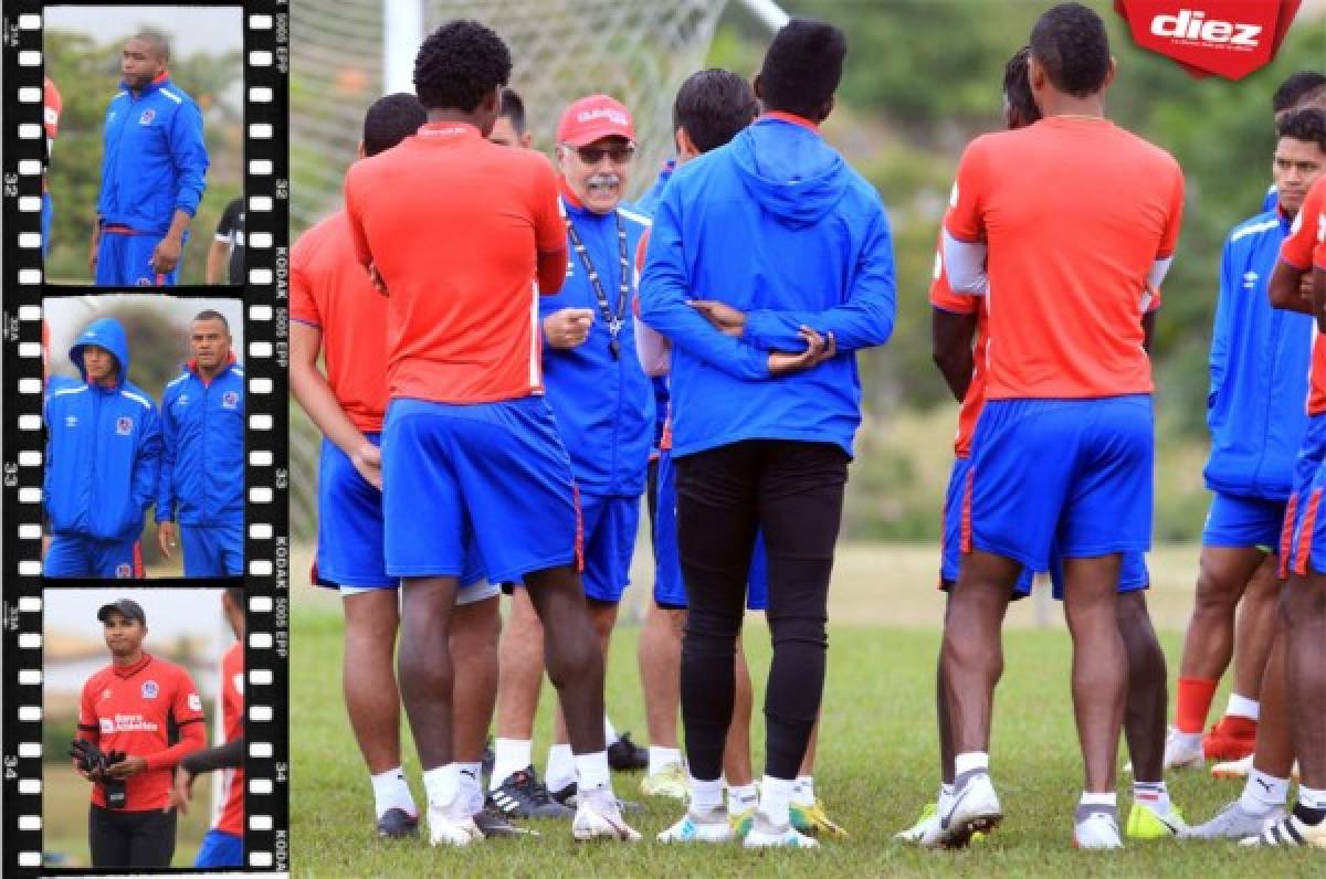 FOTOS: Caras serias y hermetismo en el entrenamiento de Olimpia