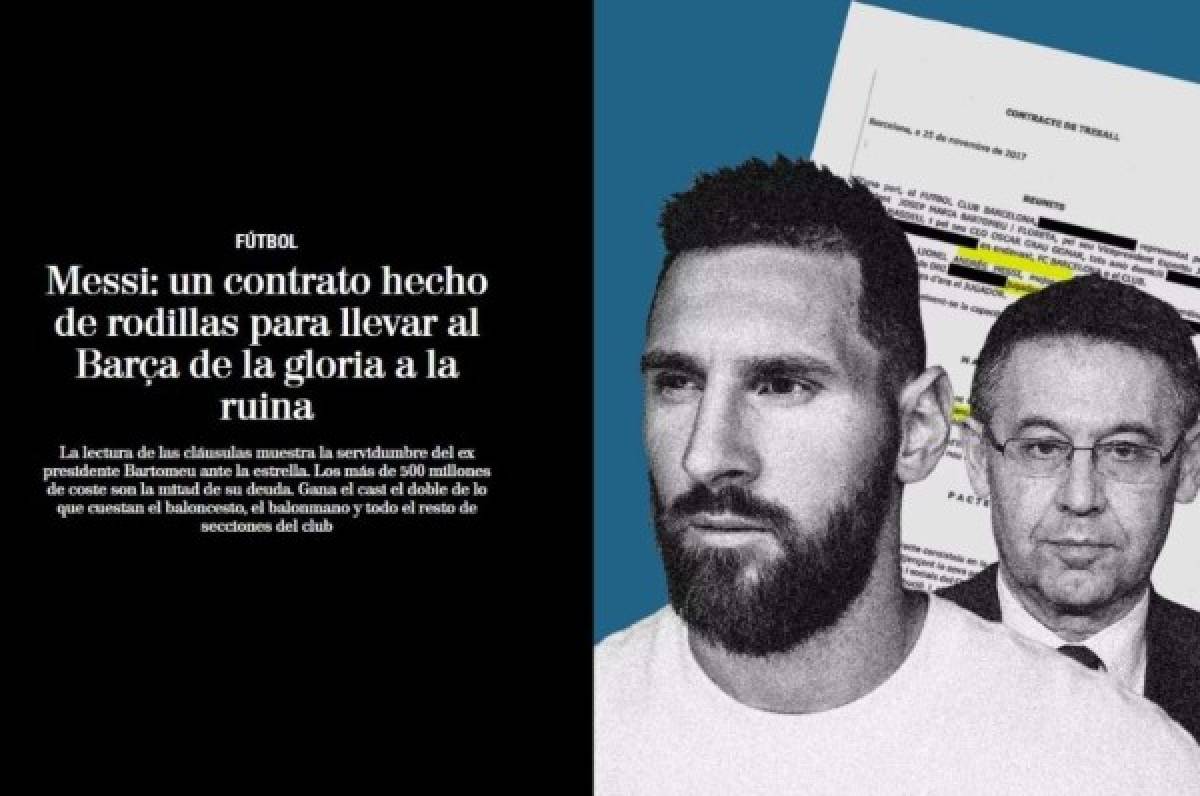 Desvelan el contrato millonario de Messi que llevó al 'Barcelona de la gloria a la ruina'
