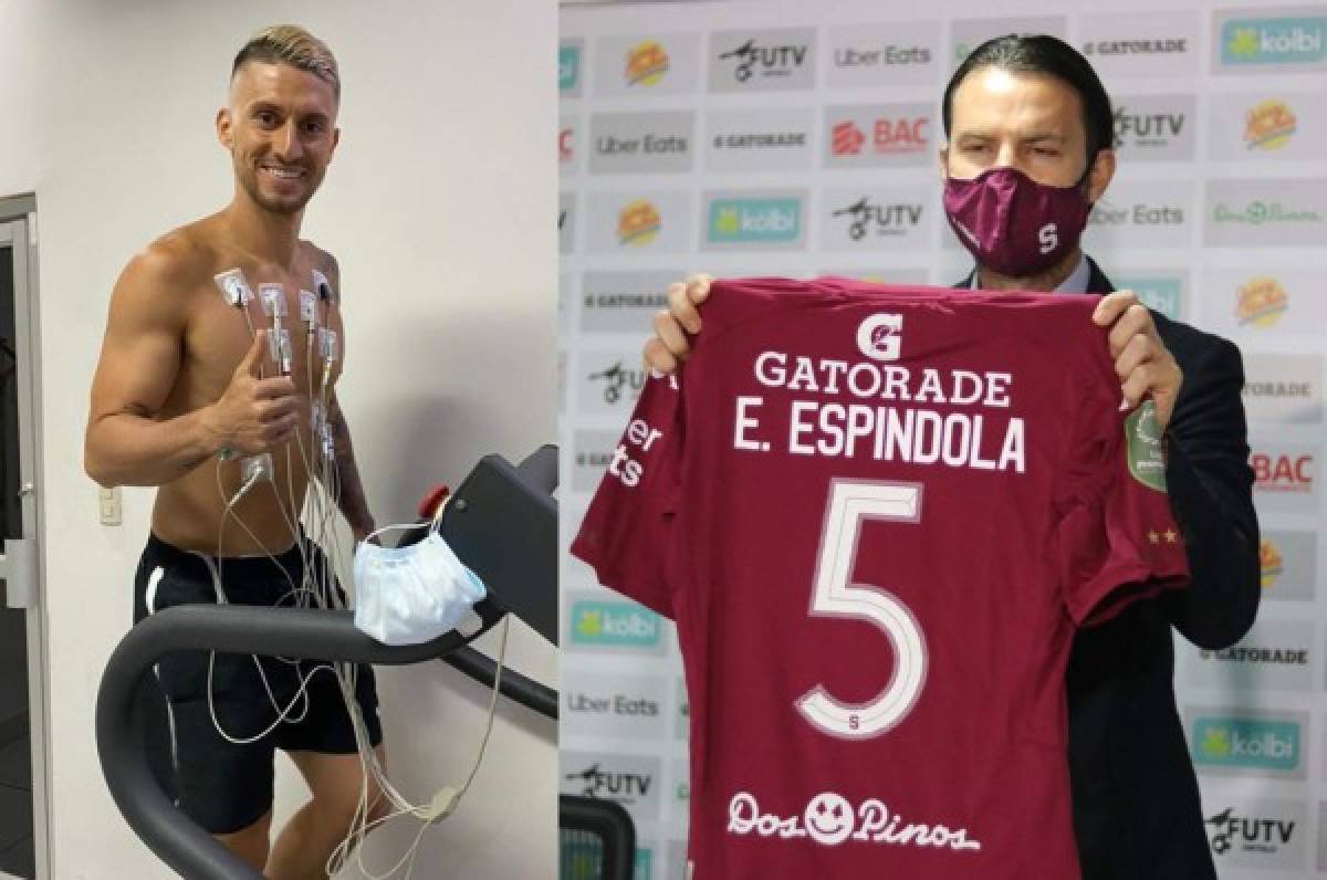 Saprissa presenta sus refuerzos y el argentino Esteban Espíndola portará el número 5