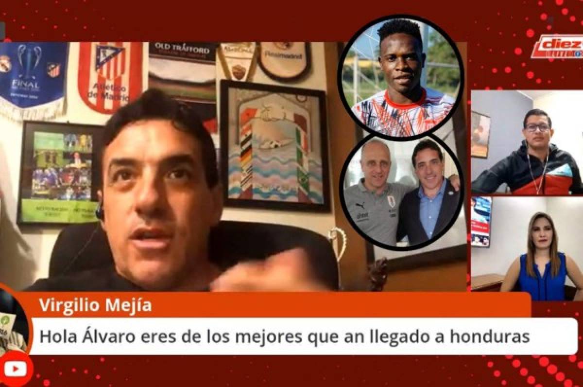 Álvaro Izquierdo: Su consejo a los futbolistas jóvenes, 'Flecha' Bernárdez y Honduras con Fabián Coito