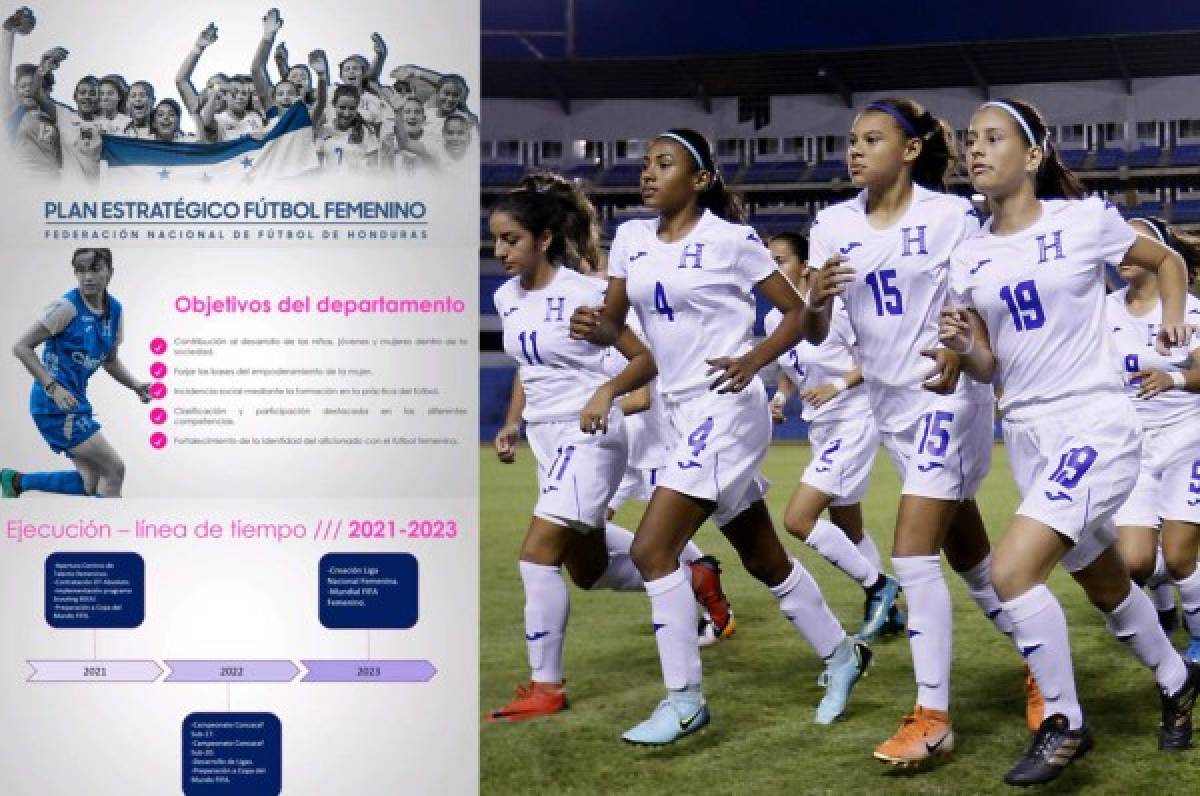 Fenafuth presenta plan de estrategia para el desarrollo del Fútbol Femenino: En 2023 habrá Liga Nacional