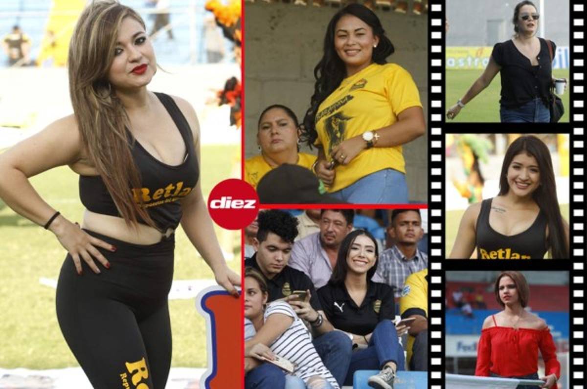 ¡BELLEZA! La jornada de la Liga sobresale por las lindas chicas en los estadios