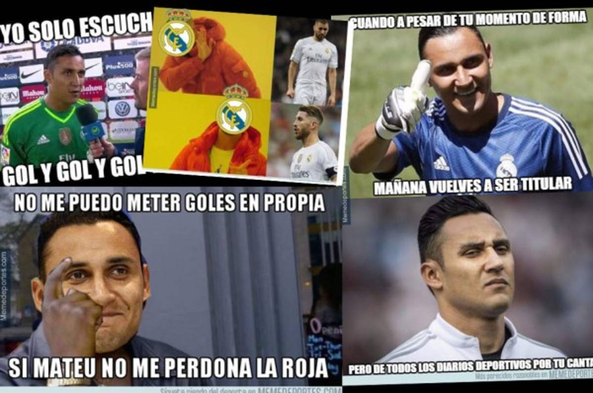 Los memes crucifican a Keylor Navas tras el Madrid-Betis