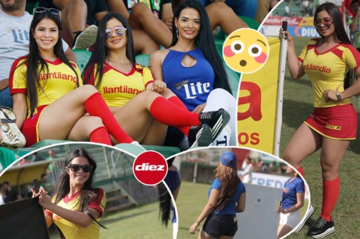 ¡COSITAS! Las lindas chicas que adornaron el Marathón-Real España en el Yankel
