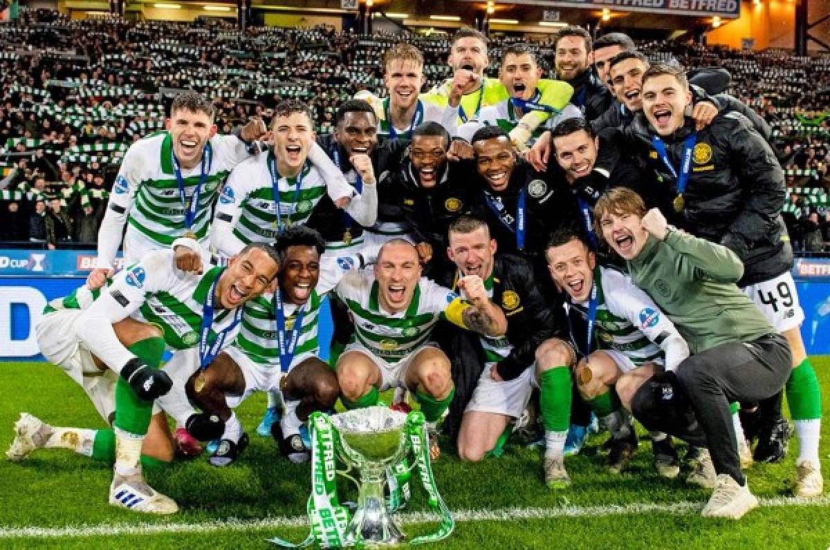 El Celtic gana la Copa de la Liga y priva a Gerrard de su primer título