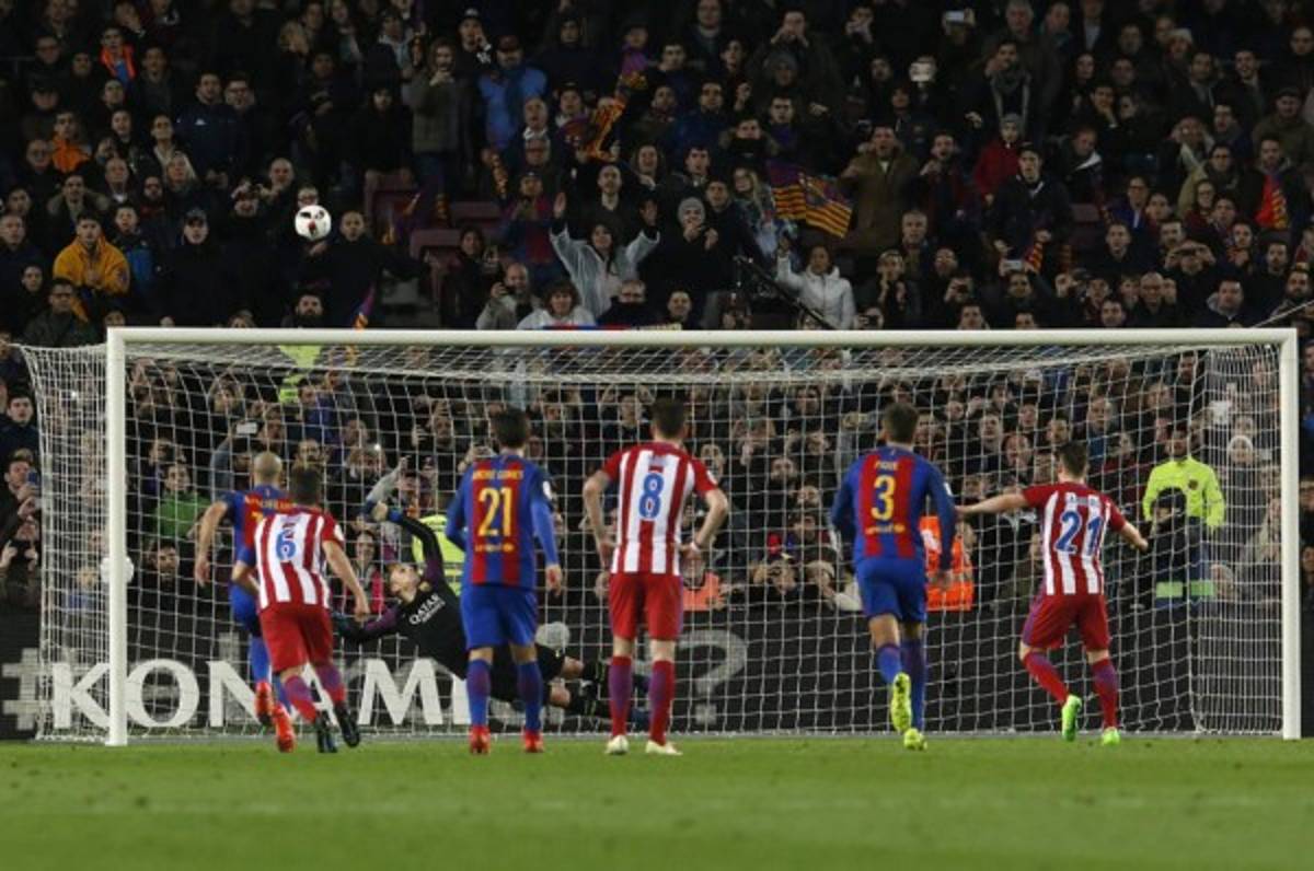 Lo que no viste en TV del empate entre el Barcelona y el Atlético de Madrid