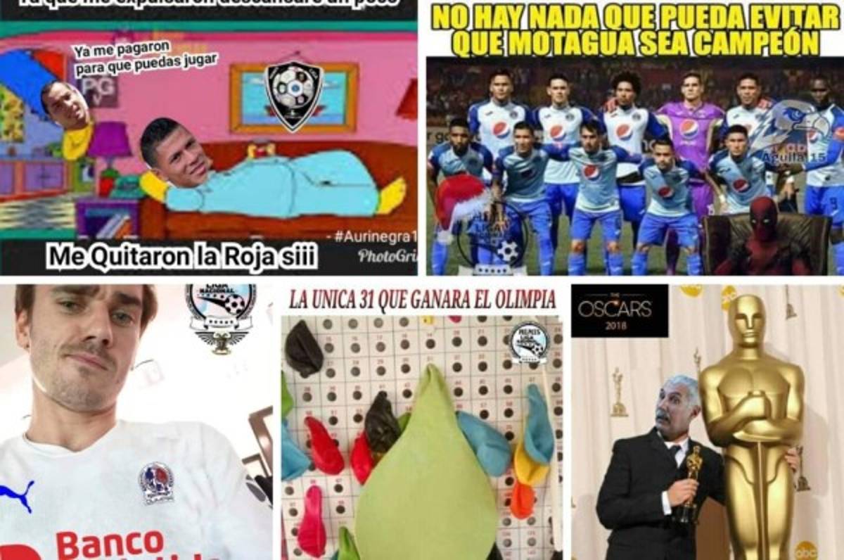 Memes previo a la final: Griezmann va con Olimpia y Motagua se ríe de la 'remontada'