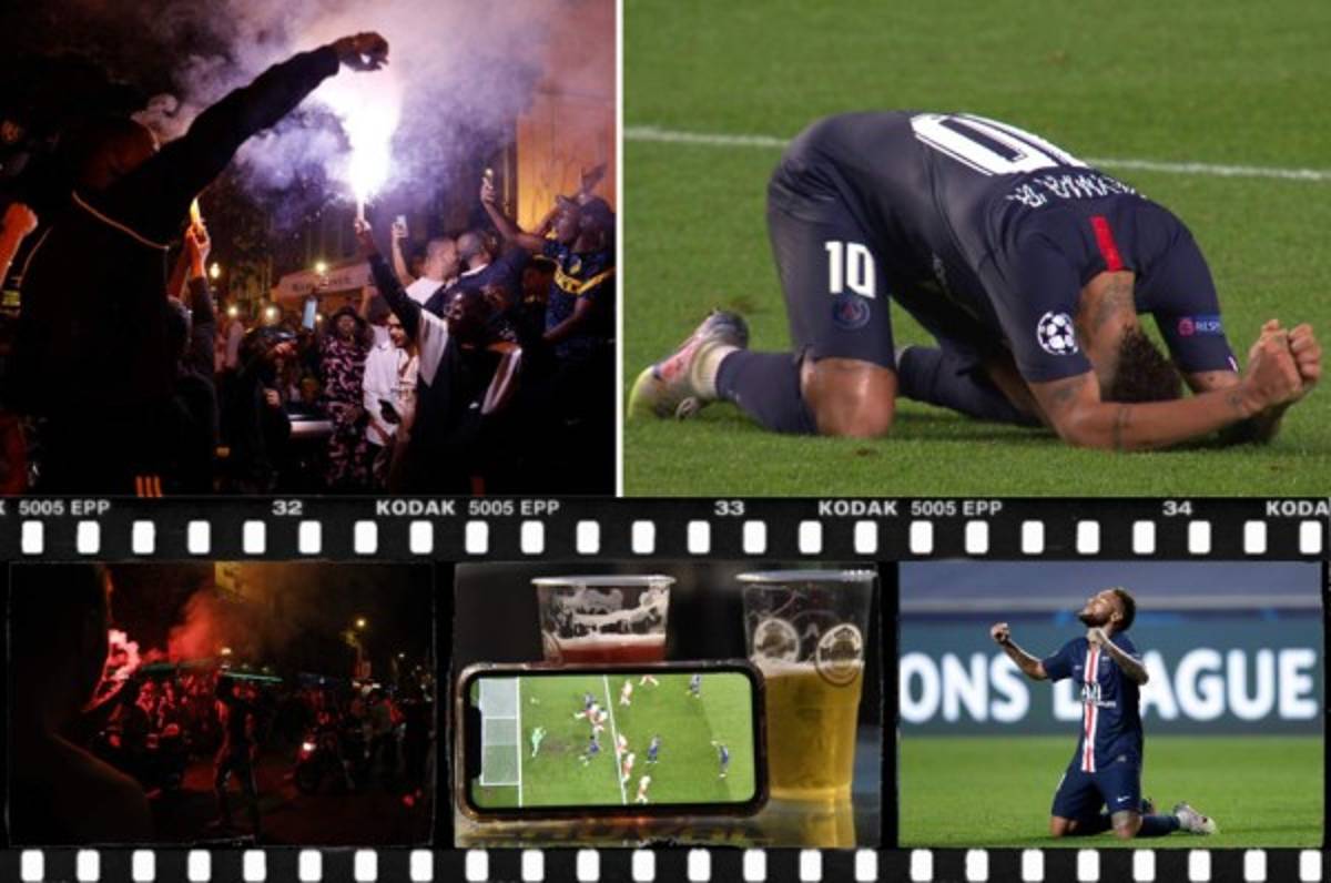 El sentimiento de Neymar: fiesta, cerveza y lágrimas tras la clasificación del PSG a la gran final de la Champions