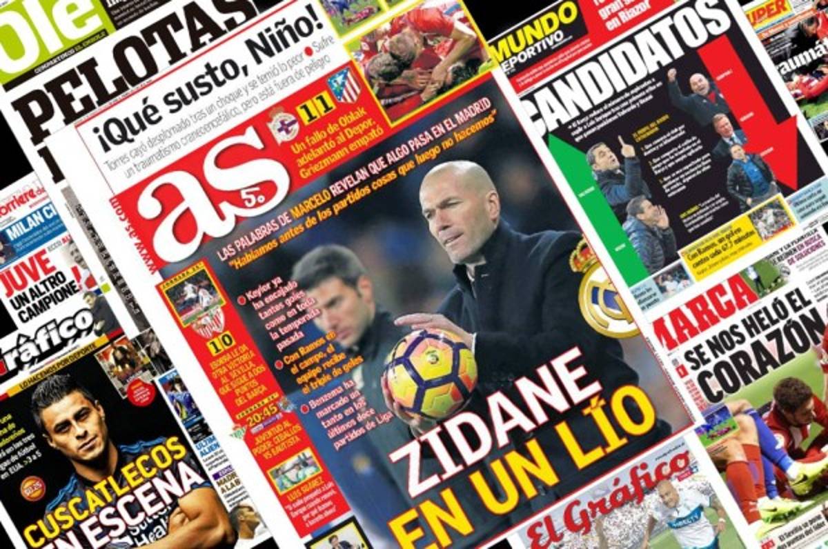 Las portadas de los diarios deportivos del mundo para hoy viernes