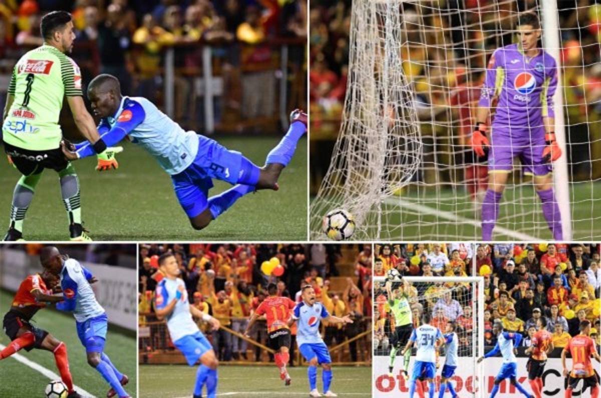 EN FOTOS: La angustia de Motagua en Costa Rica y así se las ingenió Jafet Soto