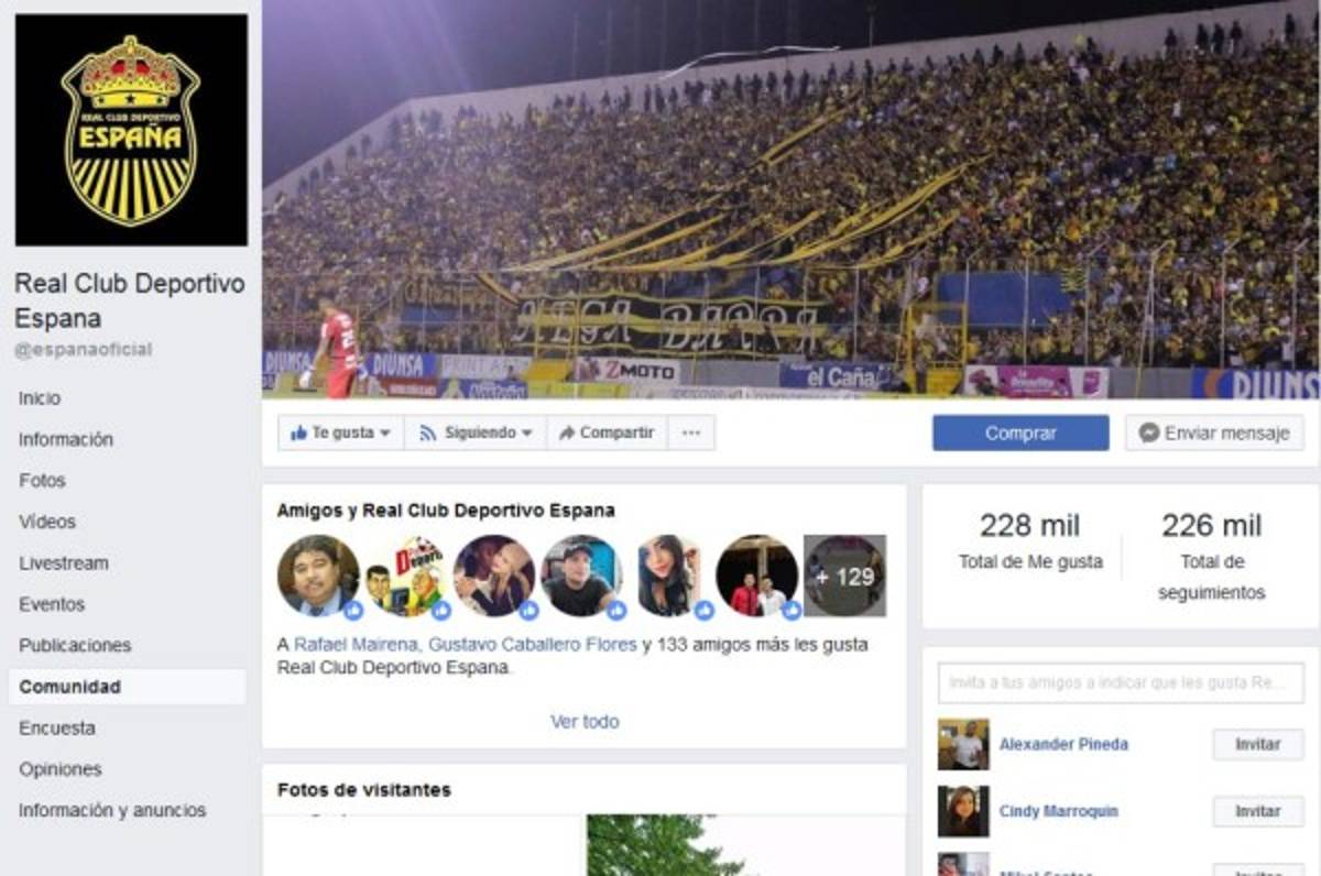 ¿Qué club es el rey de las redes sociales en Honduras?