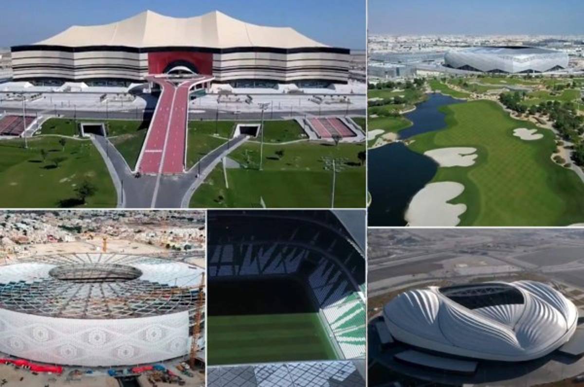 Qatar no se detiene a pesar del coronavirus y continúa terminando sus estadios