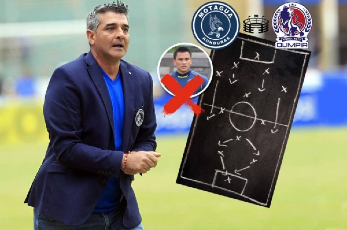 ¡Con un cambio! El 11 que alista Motagua para el clásico de Pentagonal ante Olimpia