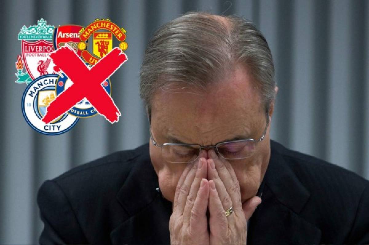 Los clubes ingleses le dan la espalda a Florentino Pérez y se retiran de la Superliga Europea