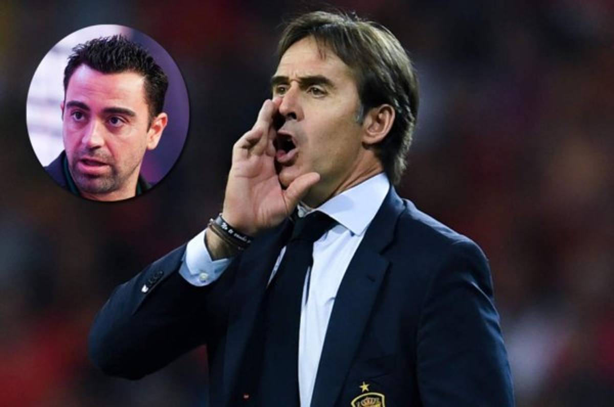 Xavi atiza contra Lopetegui y felicita a la Federación por su despido