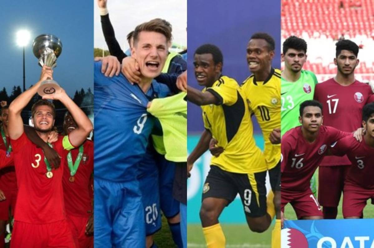 Las 15 primeras selecciones clasificadas al Mundial Sub 20 de Polonia