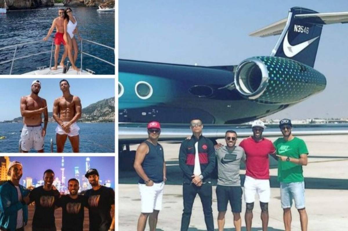 Viajes y fiestas: La vida de lujo de los cuatro amigos de confianza de Cristiano Ronaldo