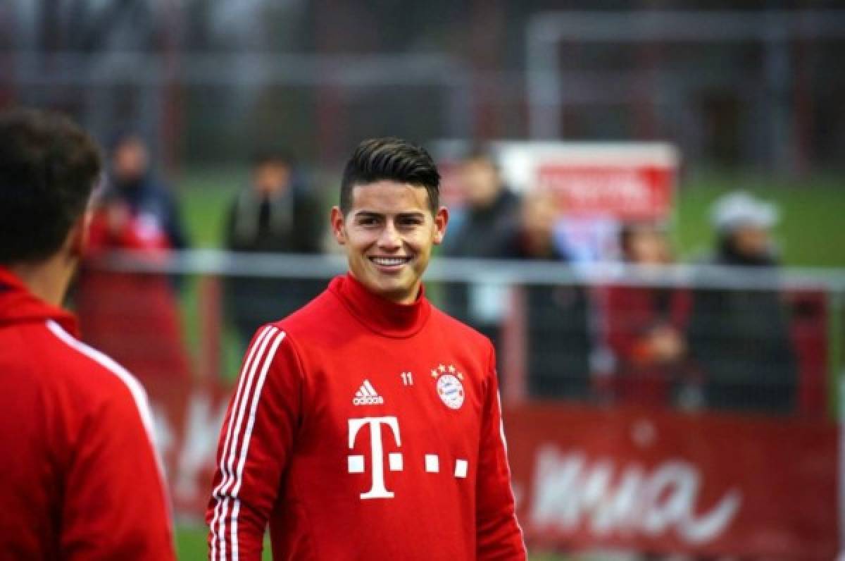 James renuncia a jugar con Colombia ante China por regresarse al Bayern