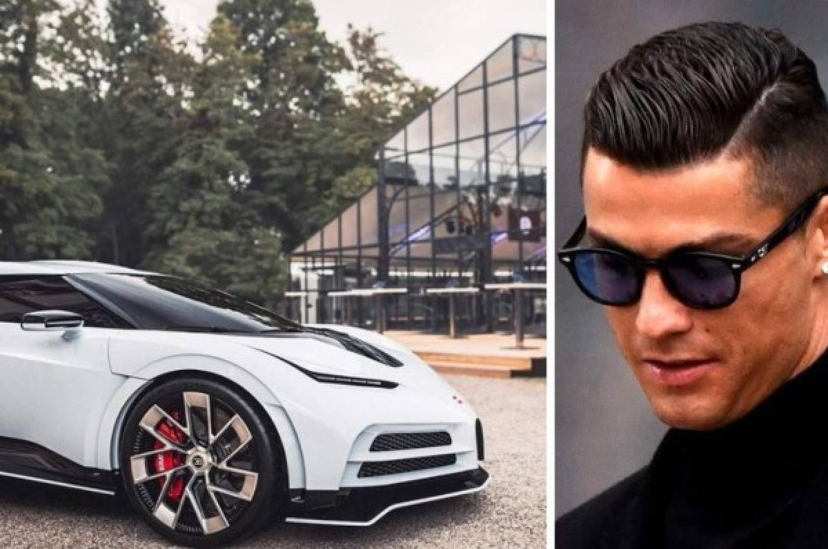 Solo hay 10 en todo el mundo: El nuevo auto Bugatti que se compró Cristiano Ronaldo