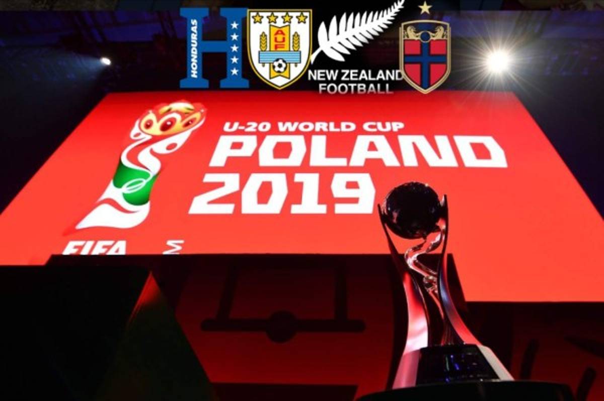 Día y hora de los partidos que tendrá Honduras Sub-20 en Polonia 2019