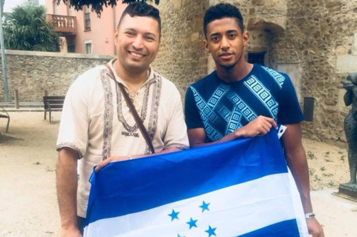 Choco Lozano desde Girona celebra la Independencia en Honduras