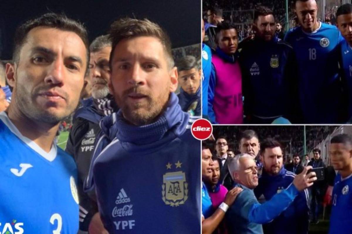 En fotos: Selección de Nicaragua se vuelca a Messi tras recibir paliza de Argentina