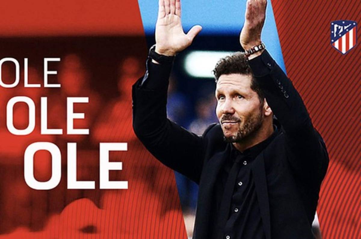 Se queda: El 'Cholo' Simeone renueva con el Atlético de Madrid