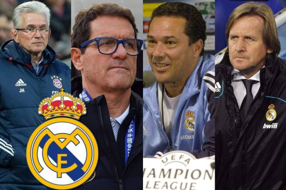¿Qué hacen? Los últimos 20 técnicos que pasaron por el Real Madrid; uno solo duró ¡tres días!