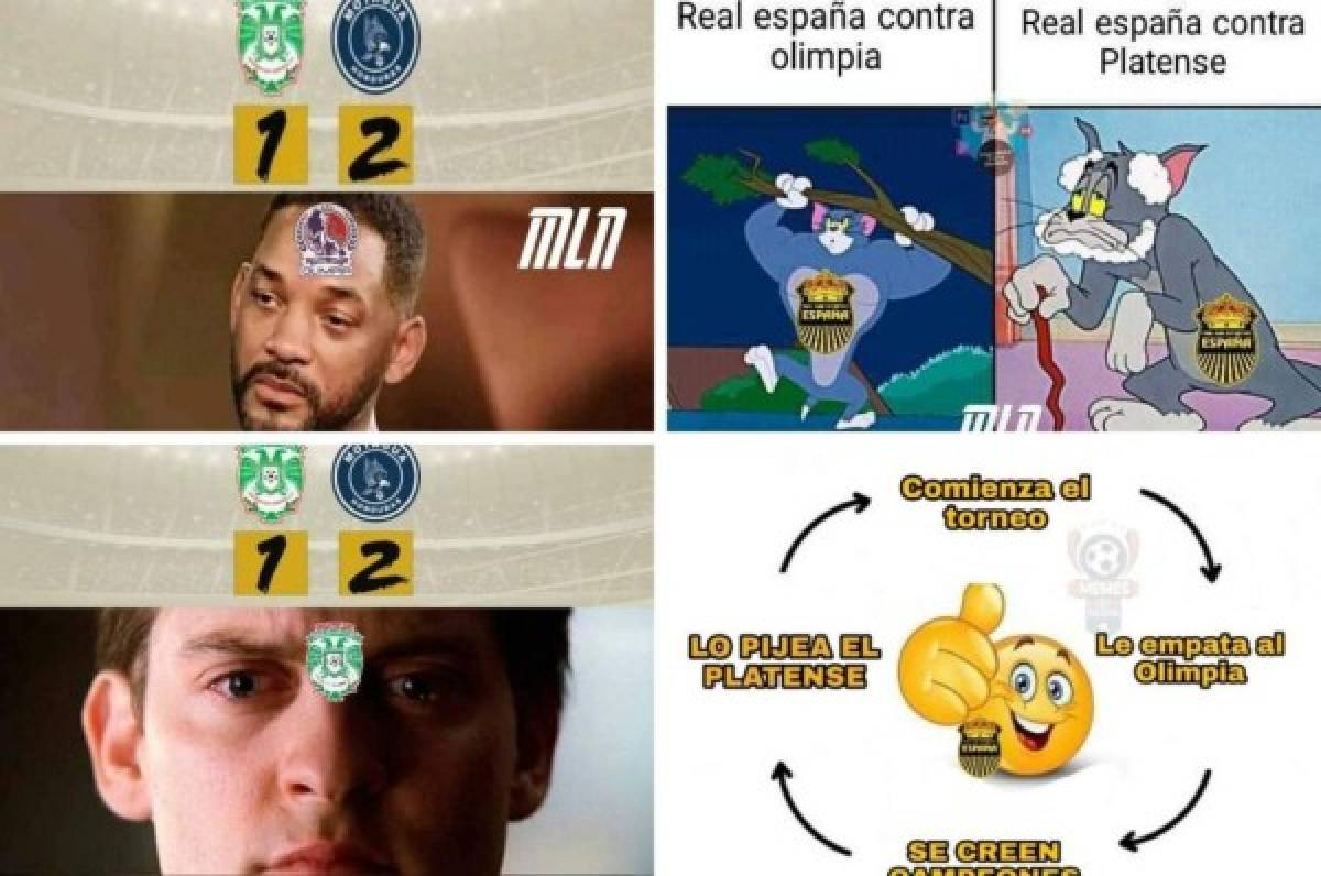 Los memes humillan a Marathón tras perder ante Motagua y Real España tampoco se salva