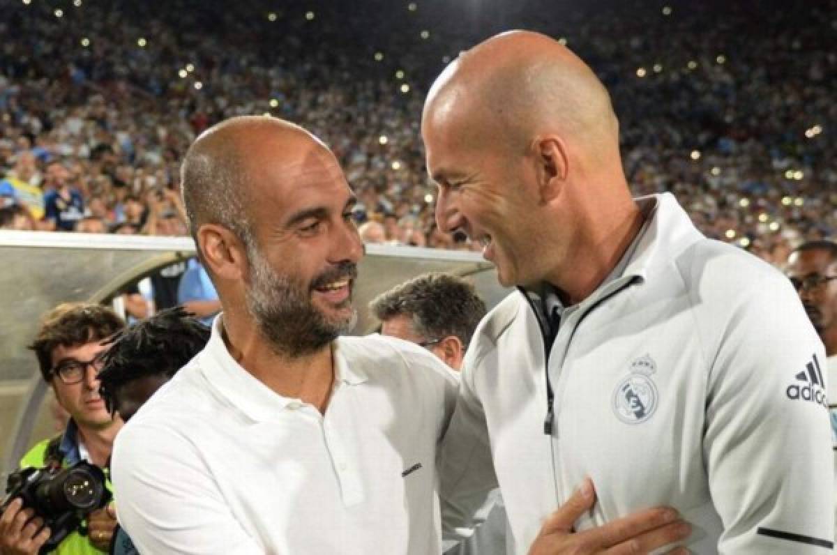 El tremendo elogio de Pep Guardiola a Zidane y se pronuncia sobre el Manchester City-Real Madrid en Champions
