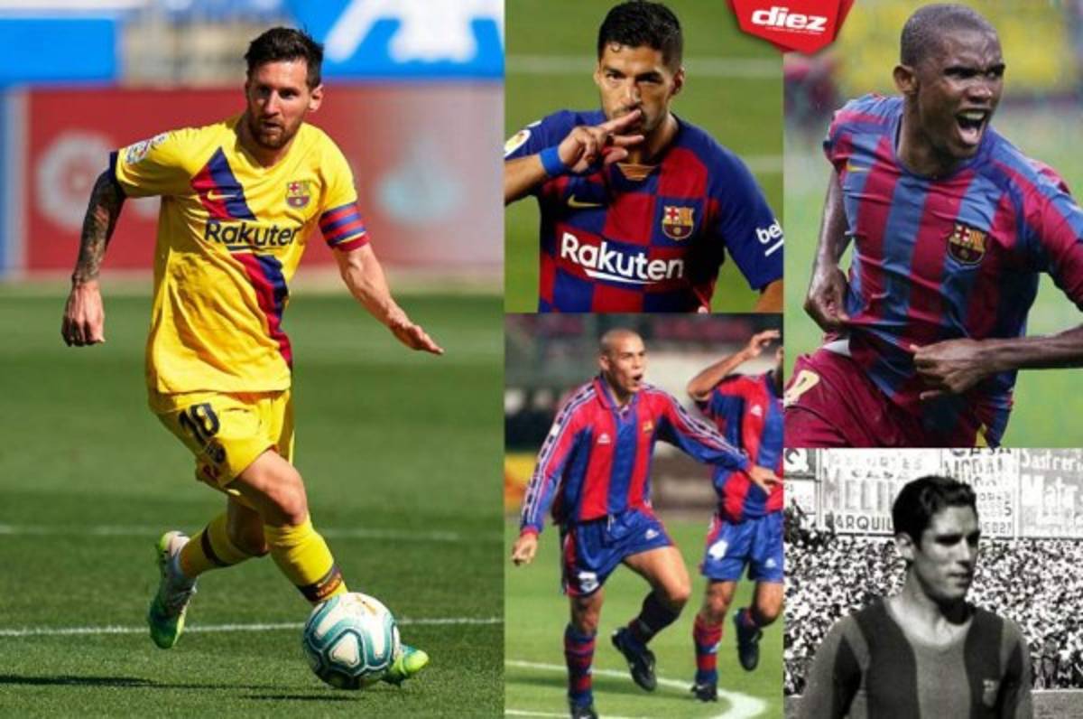 ¡Solo goleadores! Lionel Messi y los 18 pichichis históricos del Barcelona