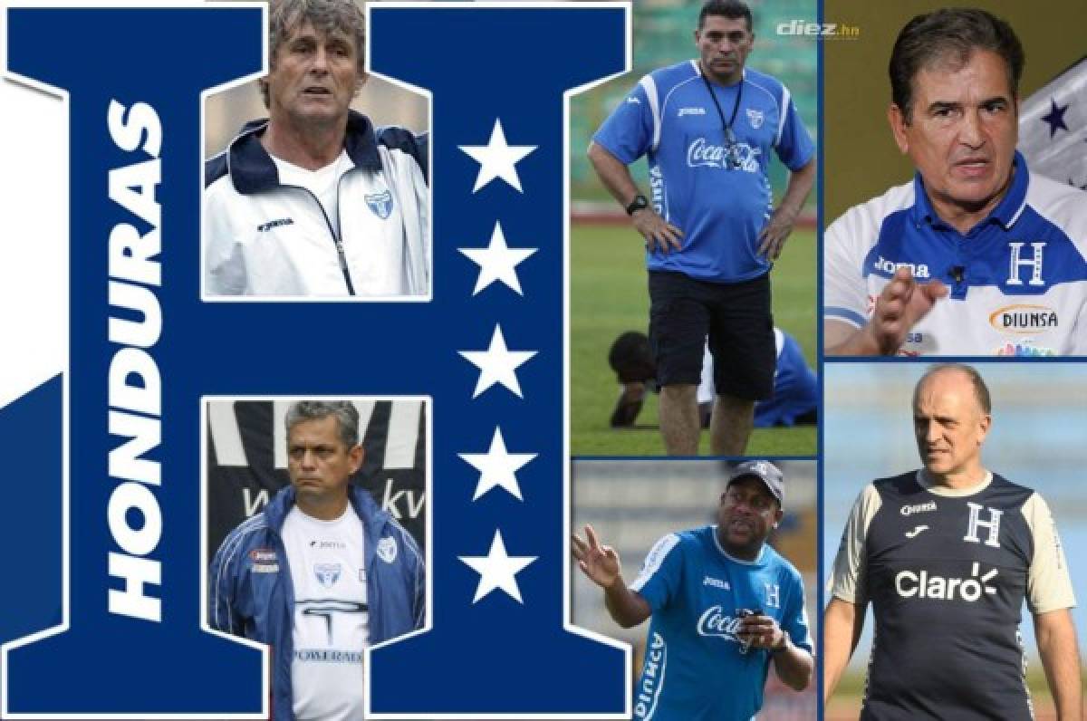 El salario que han tenido los últimos técnicos de la Selección de Honduras