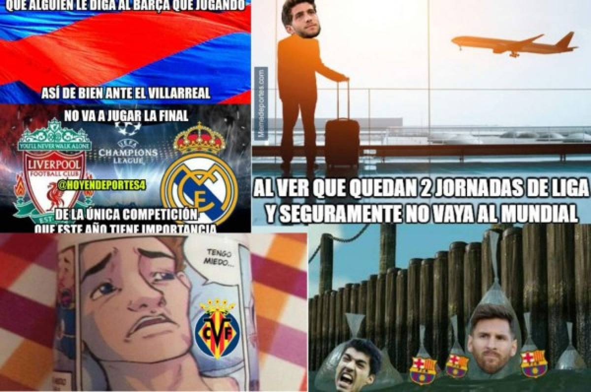 Divertidos memes deja la goleada del Barça al Villarreal en el Camp Nou