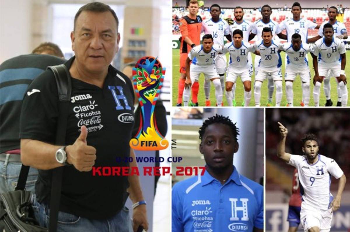 El 11 titular con el que Honduras debutaría ante Francia en el Mundial Sub20