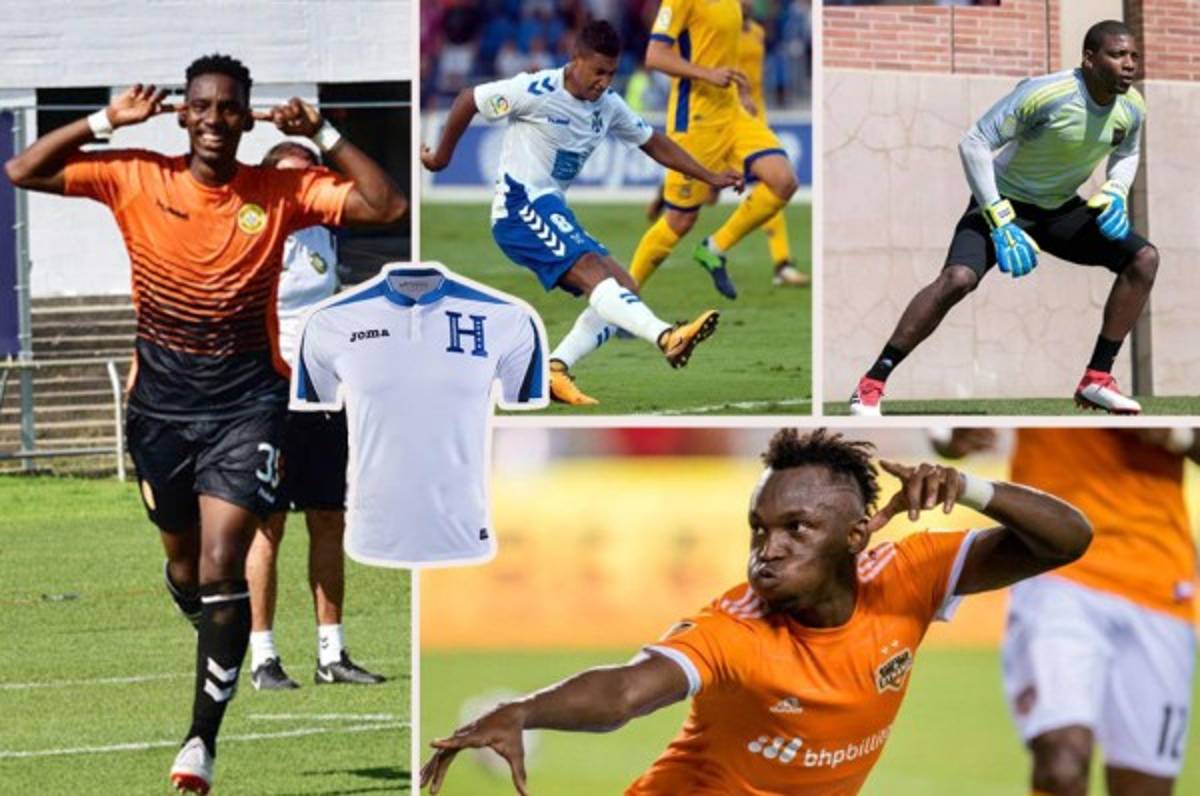 Legionarios hondureños jóvenes para el proceso rumbo a Catar 2022