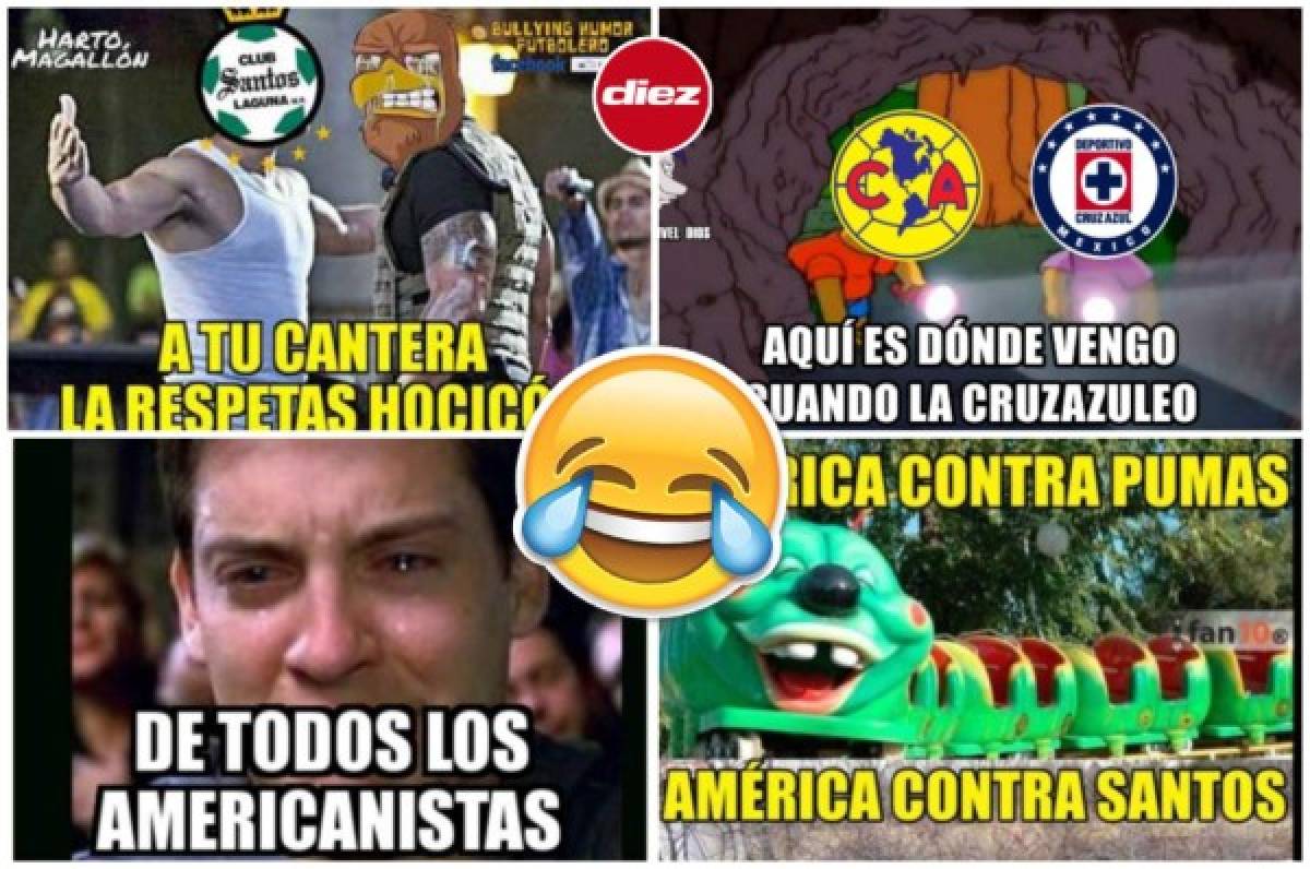 Locura: ¡Acribillan al América con memes tras la goleada recibida por Santos!