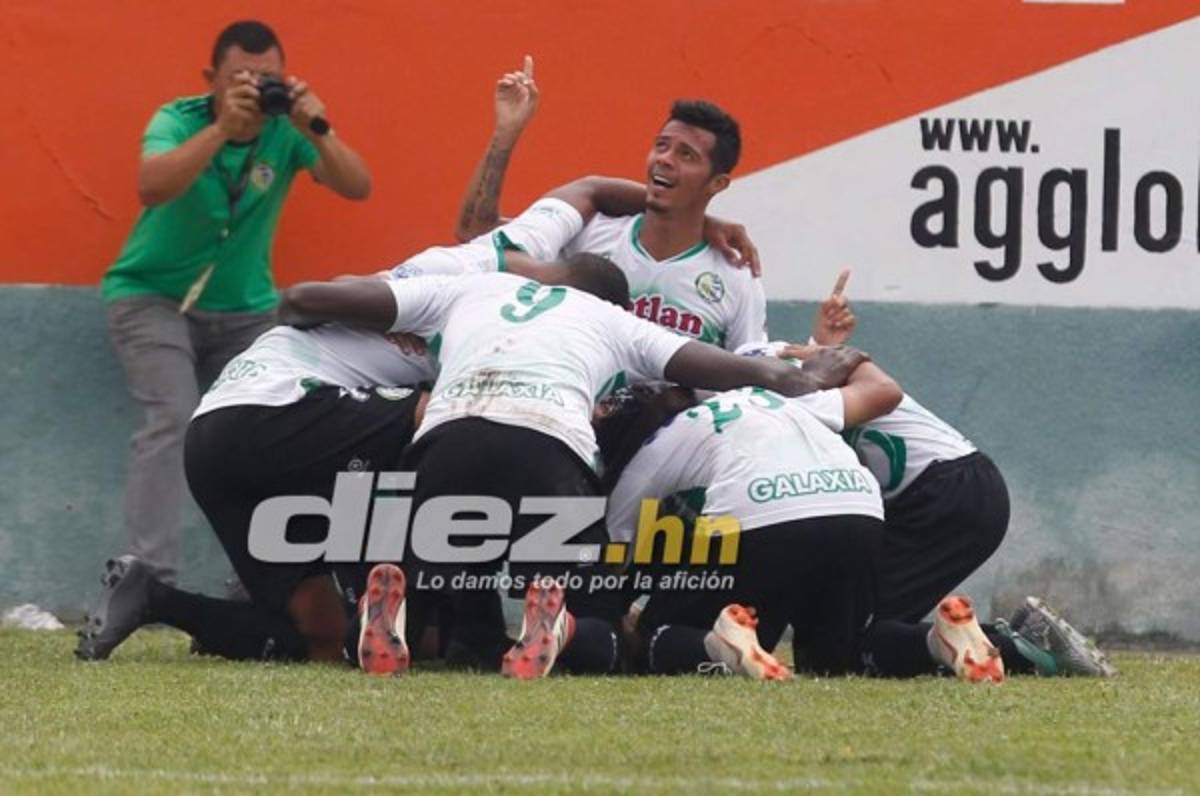 Las imágenes más curiosas que dejó el partido Juticalpa ante Platense