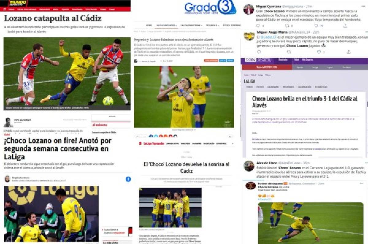 'Exhibición' y 'fulminante': Lo que dicen los medios tras el gol y las asistencias del Choco Lozano