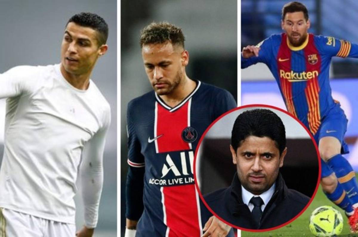 PSG cocina una auténtica bomba: Quieren formar un equipazo con Messi, Cristiano Ronaldo y Neymar  