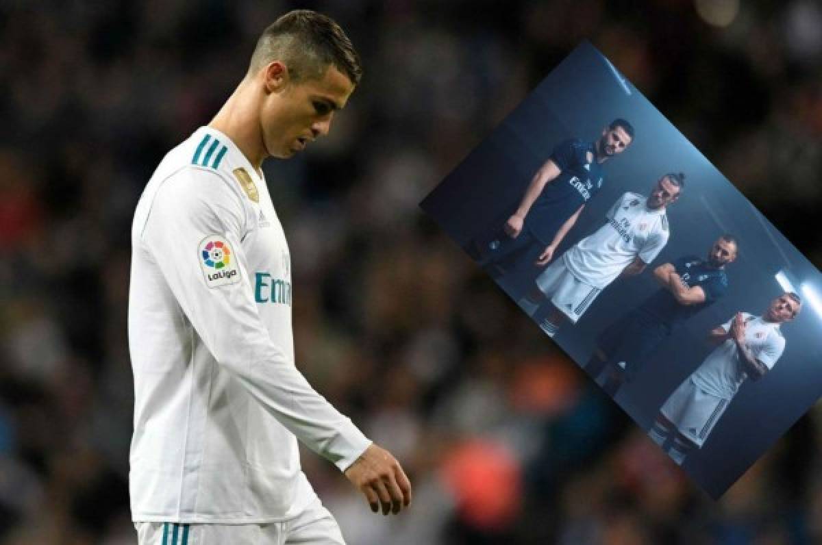 El motivo por el que Cristiano Ronaldo no sale en la 'promo' de las nuevas camisas del Real Madrid