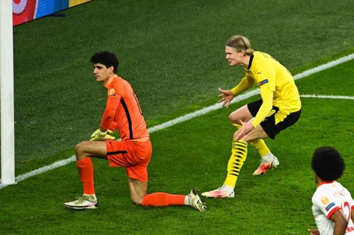 Haaland sobre el arquero del Sevilla: 'Fallé y se burló. Entonces volví a tirar, lo marqué y ya no se volvió a burlar'