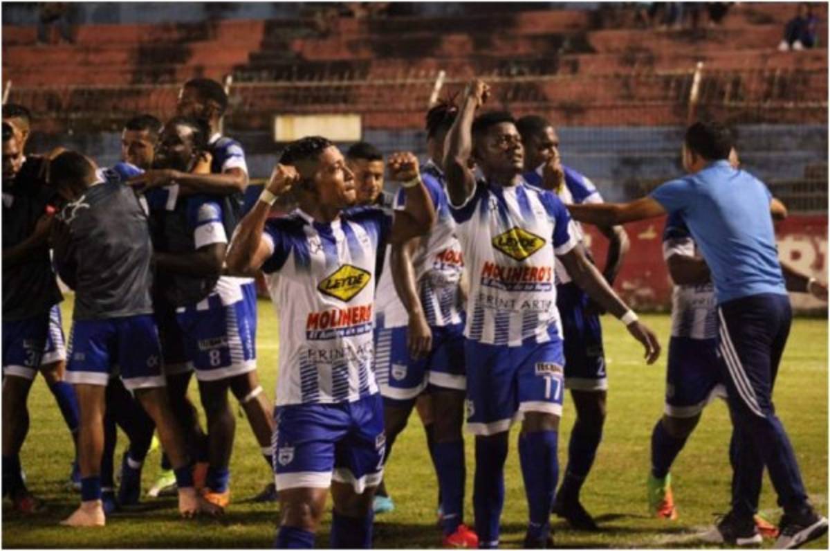 Victoria, el primero en pegar en los repechajes del Ascenso y avisa al Santos de Siguatepeque