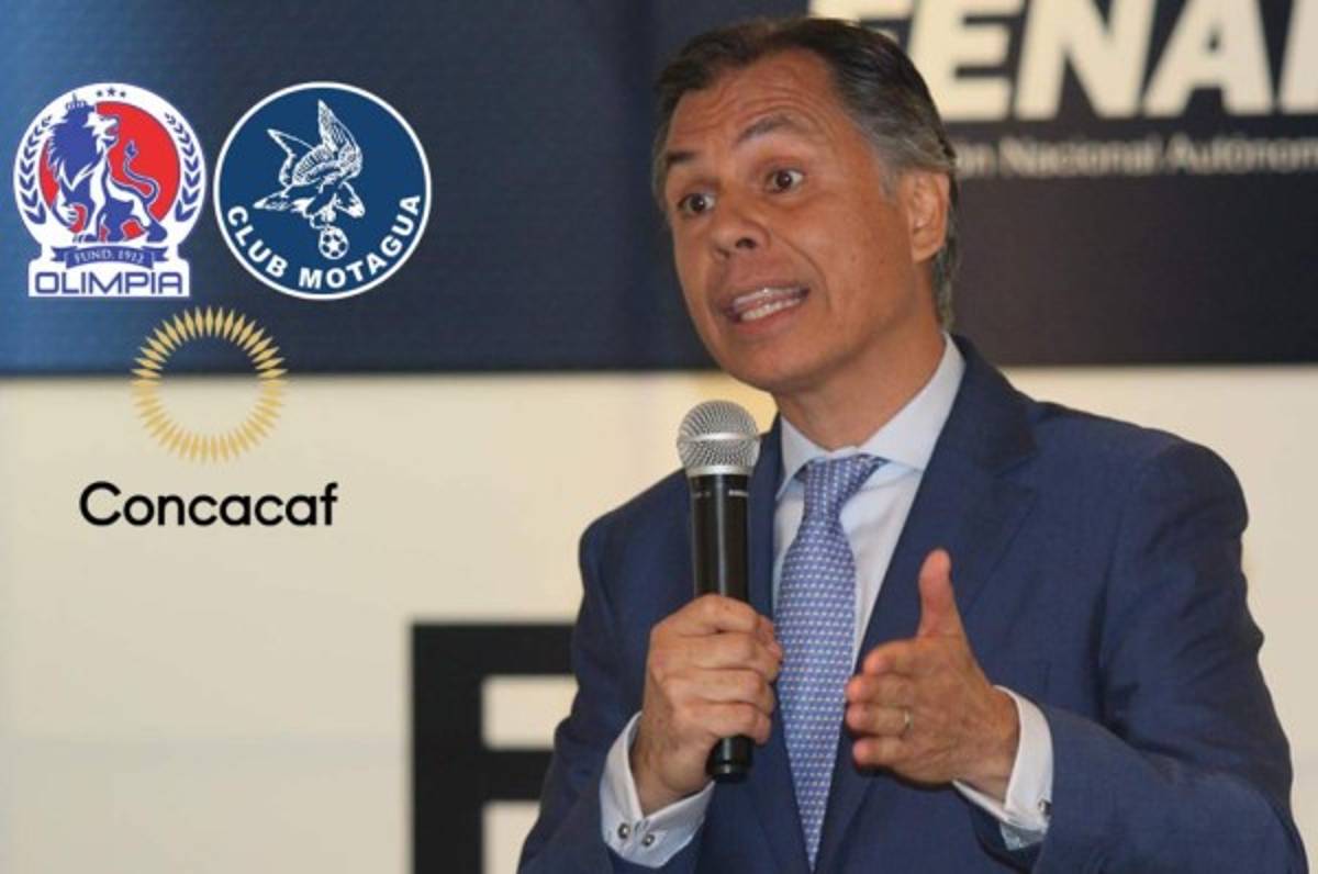 Fenafuth tratará de intervenir ante Concacaf por Olimpia y Motagua