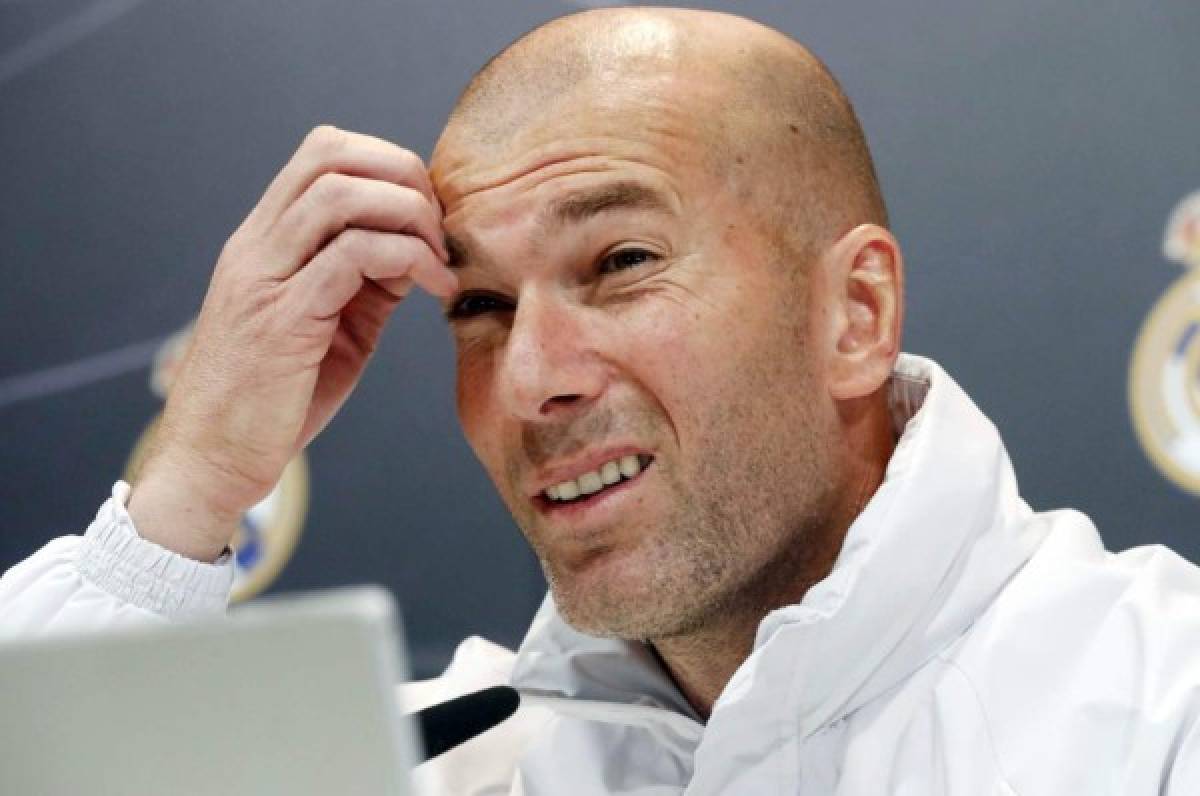 Zidane: 'Parece que estuviéramos últimos o que nos jugamos el descenso'