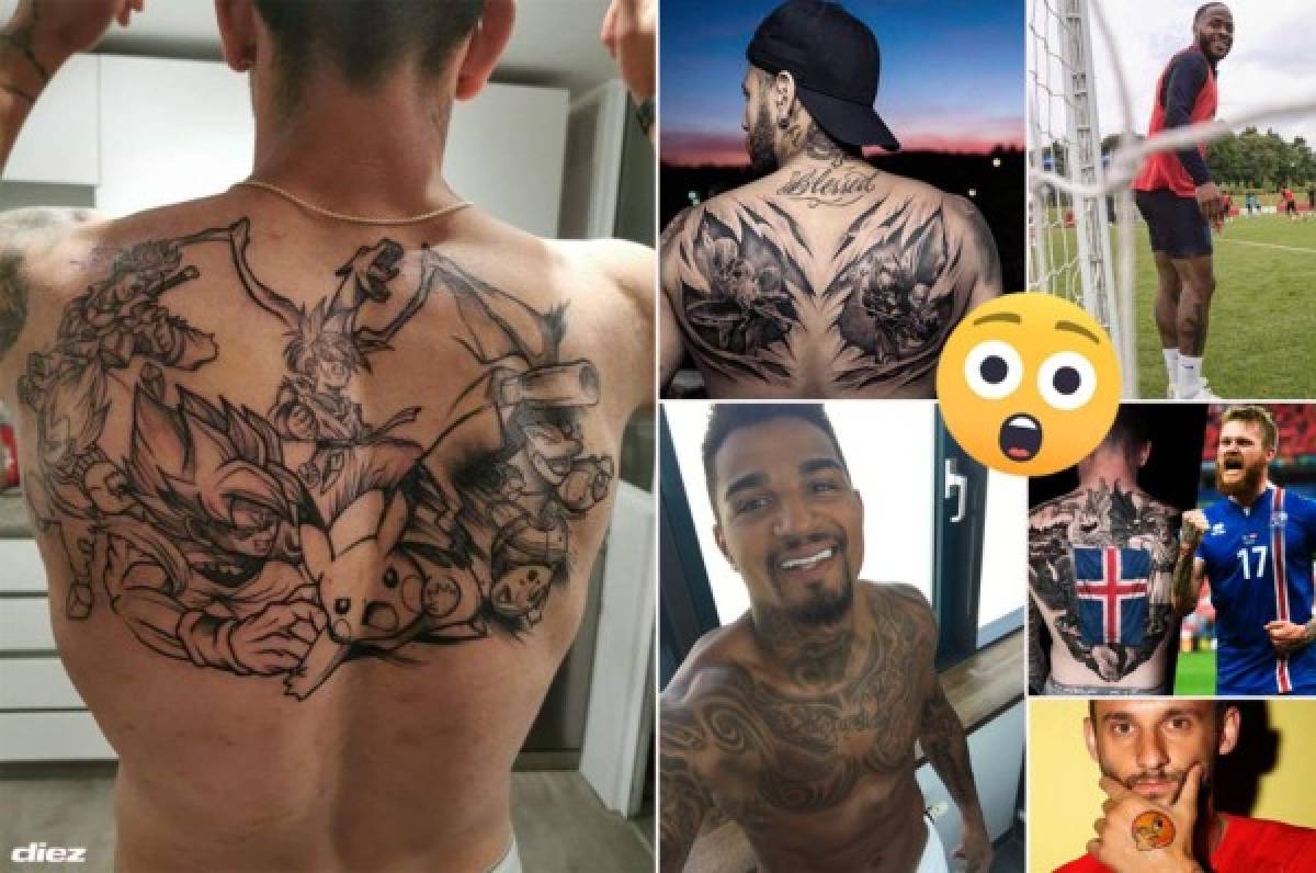 15 tatuajes de futbolistas que te dejarán alucinando: uno se tardó en completarse en un año