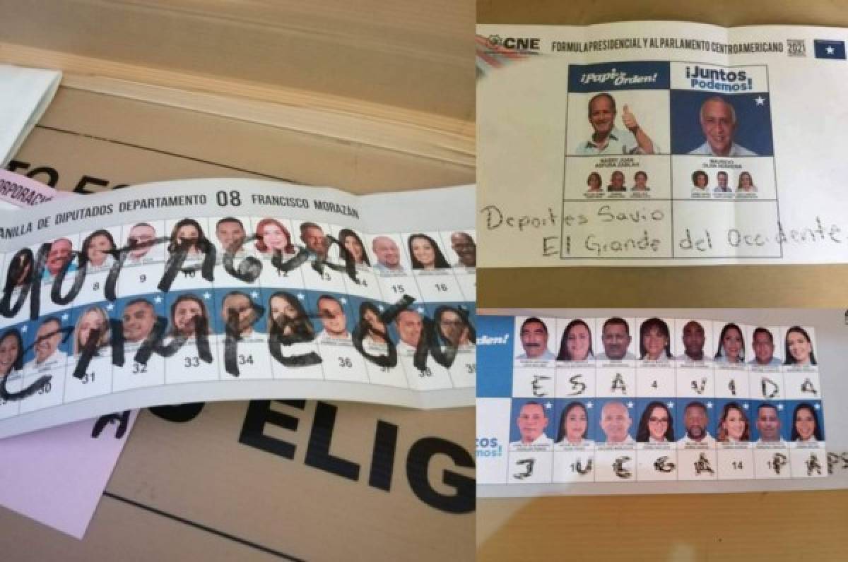 Elecciones Primarias: Ciudadanos se acordaron de clubes hondureños al momento de anular su voto