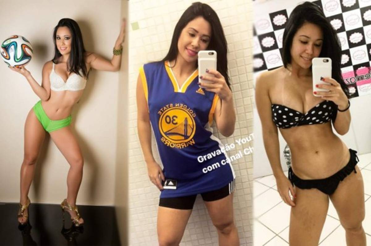 Raquel Benetti, la bella brasileña que domina el balón mejor que muchos