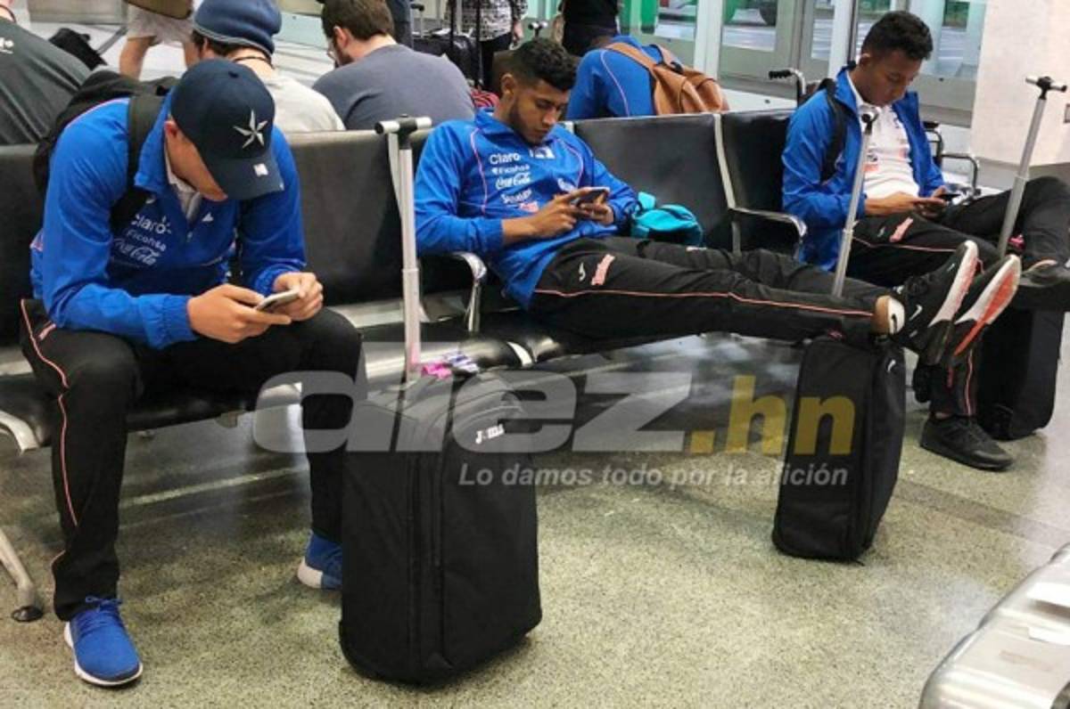 Honduras ya está en Houston para preparar el fogueo ante El Salvador